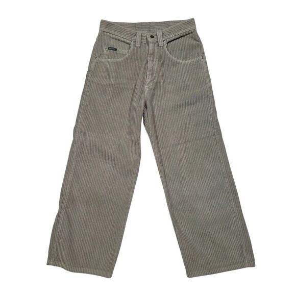 Lee Pants Pipes Vintage 90s Wide Leg Corduroy Grunge Capsule Skater Mens Large - Picture 1 of 12